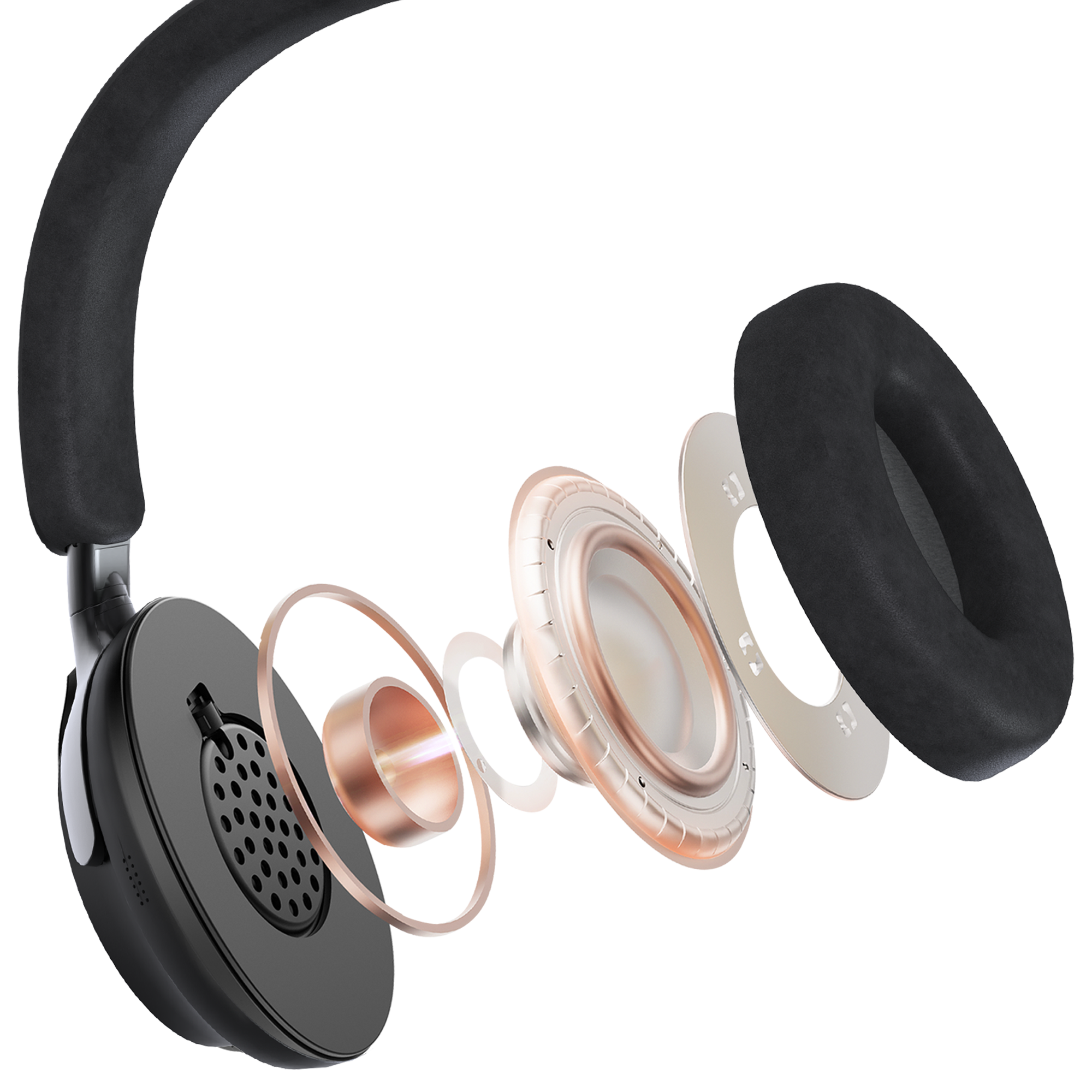 Fantech GO Headphone ANC Wireless Bluetooth 5.3 with Noise-Cancellation Headset GO FLOW WH07A - Fantech Indonesia